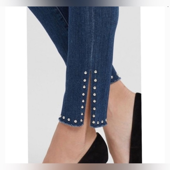 citizen of humanity rocket high rise skinny with bottom studs SZ 28/6 - Picture 12 of 12